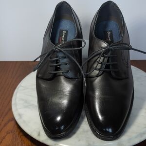 Bruno Marc Elegant Black Oxfords with Glossy Finish